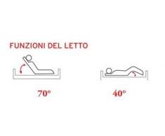 Letto degenza Geranio Moretti MP270 - 3 snodi elettrico