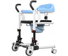 Imbracatura per Sollevatore Disabili Elettrico - Smerora Letto Elettrico per Disabili Aiuta gli Anziani a Salire Facilmente Sulla Sollevatore Anziani per Fare il Bagno Mangiare e Andare in Bagno