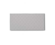 Talamo Italia, Testata in ecopelle a muro, Made in Italy, adatta a letto dUna piazza e mezza, cm 130x60, Bianco