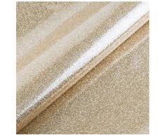 Tessuto di pelle Spessore 0,4mm Tessuto In Finta Pelle，Oro Cenere Tessuto In Pelle Di Vinile Tappezzeria Materiale Testurizzato Tessuto In Pelle Imbottito Comodino Sfondo Divano，Similpelle 13(Size:1M)