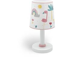 Dalber Lampada da tavolo per bambini, lampada da comodino, fenicottero, fiammingo animali