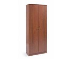 Armadio mobile multiuso scarpiera due ante 6 ripiani cm182x71x38 (npce antico)