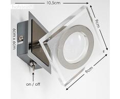 Faretto LED da Parete Modello Kolari Ideale per Camera da letto- Faretto da Parete Orientabile Regolabile per Soggiorno- Spot LED Dimmerabile Ideale per Ingresso