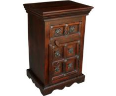 Guru-Shop Cabinet Coloniale-side, Cassettiera, Comodino R872, 60x40x30 cm, Armadietti