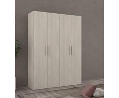 FELVER CASA & CO SRL Armadio 4 Ante BATTENTI Olmo MOD.New Ida