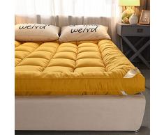 Futon Tradizionale Giapponese,Materasso Futon Pieghevole Arrotolabile,Tatami Materassi da Terra,Materassino per Dormitorio per Student,Futon Yoga