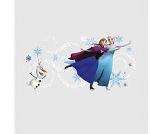 RoomMates - Adesivo da Parete, da Applicare Sula testiera del Letto, Motivo: Disney Frozen, Personalizzabile