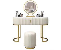 Tavolo da Toeletta Bianco Lusso Nordic Dressing Toeletta Dressori Domestici Caselle Modern Dressing Cabinet Camera da Letto Mobili Vanity Dressing Table con cassetto Tavolo Cosmetici Vanity