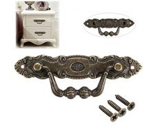 DyNamic Maniglioni Per Manopole Vintage Retro Antique Bronze Per Cassettiera Dresser