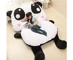 Panda Pandabed Cama 170 cm x 135 cm x 45 cm Letto Pouf Gigante Ultra Morbido, Peluche, Regali di Compleanno di Natale
