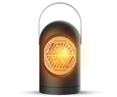 Stufetta Elettrica Basso Consumo Migaven, Riscaldatore di Spazio Riscaldatore Termoventilatore da Bagno di Protezione dal Calore Per Home Office Soggiorno Camera da Letto Spina UE