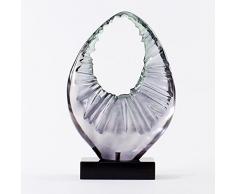 KLHHG Nuovo Cinese Trasparente Geometric Sculpture Decoration Decorazione Lobby Armadio dingresso Grande Desktop Decoration Decoration Decorazione Decorazione