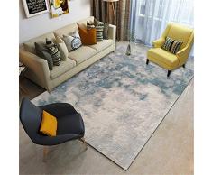 TEPPICH-CY-ZK Lussuoso Accogliente Coperte Inchiostro Blu Crema Grande Non Morbido Camera da Letto Tappeti 200 * 300cm