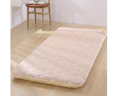 GDZFY Portatile Bifacciale Materasso,Pieghevole Materasso futon Tatami Studente Dormitorio Materassino Soft Thick Ipoallergenico Dormire Mat-C 90x200x5cm