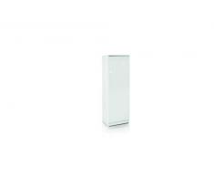 Dmora Armadio 1 Anta, Legno, Bianco, 46 x 148 x 34 cm