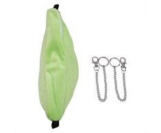 Fdit Letto per Criceto di Banana Amaca a Castello Letto a Castello per Animali Domestici Piccolo Nido per Animali Domestici (Green)