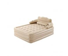 YUNKOU Schienale gonfiabile Letto matrimoniale Campeggio esterno Schienale staccabile Materasso ad aria completamente automatico Letto ad aria one-touch (Color : Without pump)