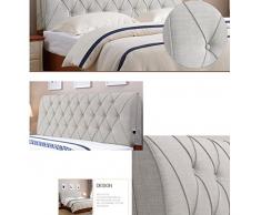 Cuscino Sul Comodino Grande Cuscino Posteriore Copriletto Pelle/Stoffa,H-160 * 60CM