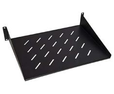 Link LKRIP350N2U Ripiano per Armadio 19 2U Profondità 350 mm, Nero