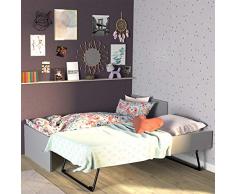 Letto estraibile 90x190 Hedda Grey