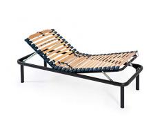 Rete Letto RECLINABILE ALZABILE A DOGHE cm 95 100 105 100 115 Letti con Alzata Testa Piedi (100 X 190)