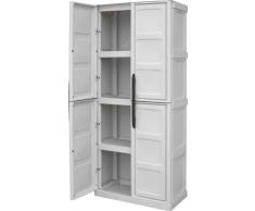 Maurer 21030330 - Armadio in resina, 68 x 37 x 169 cm