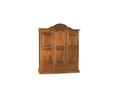 Estea Mobili - ARMADIO 3 ANTE 3 CASSETTI NOCE ARTE POVERA - 247