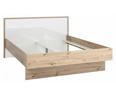 COMPOSAD Letto Mundi king size con spazio per cassetti contenitori (non inclusi)