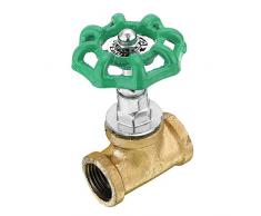 Topwa industriale vintage stile steampunk 1/5,1 cm valvola di arresto interruttore luce globo valvola interruttore per Steampunk lampade tubo di acqua da tavolo scrivania luce nuovo flash, verde