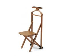 Arredamenti Italia Indossatore Con Sedia per camera da letto 2007 DUKA, Legno - Chiudibile - Finitura Ciliegio Ar-It il cuore del legno -