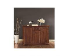 CREDENZA MOBILE ENTRATA - ENTRATINA ARTE POVERA LEGNO COL NOCE INGRESSO SALA