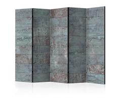 murando Paravento Loft XXL 225x172 cm Stampa unilaterale su tela in TNT Parete Divisoria Interno Separatore Stanza Pieghevole Decorazioni pietra mattone calcestruzzo f-A-0161-z-c