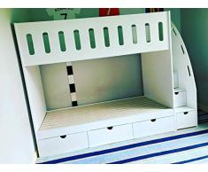 MK Kids letto a castello con scale