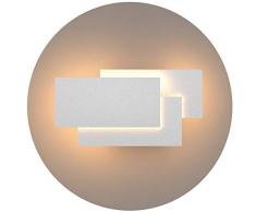 Klighten Applique da Parete Interni 24W Moderno Lampade da Parete IP20 Bianco Caldo 2700~3200K Applique Interni Decorativa per Soggiorno, Camera da letto, Corridoio, Scale