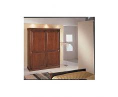 Estea Mobili - ARMADIO 2 ANTE SCORREVOLI CAMERA MATRIMONIALE ARTE POVERA - 625S - Come foto