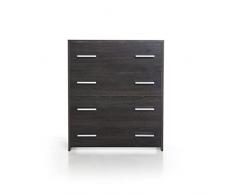 Mobile letto rete ortopedica pieghevole colore larice cm 100x84x36