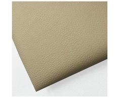 Tessuto in Pelle Tessuto Ecopelle 1.6 Metri Tessuto Pelle PU Allargato Similpelle Borsa Morbida Borsa Rigida Comodino Fai da Te Pelle Artificiale (Color : Creamy-White)