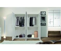 FELVER CASA & CO SRL Armadio 4 Ante Bianco Opaco