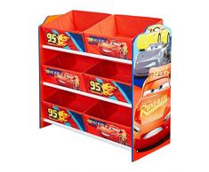 Worlds Apart Hellohome Contenitore Porta Giochi Multistore, legno_composito, Multicolore, 60x63.50x30 cm