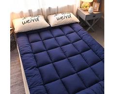 Futon Tradizionale Giapponese,Materasso Futon Pieghevole Arrotolabile,Tatami Materassi da Terra,Materassino per Dormitorio per Student,Futon Yoga