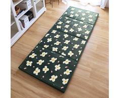 POETRY Tappetino da Gioco per Bambini Materasso futon Tradizionale Giapponese Tappeto di Riposo di Base Tappeti striscianti per Neonati Bambini Bambini tappetini per Yoga Tatami 90x200 cm (35x7