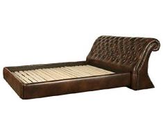 JVmoebel Chesterfield, letto grande, letto matrimoniale antico