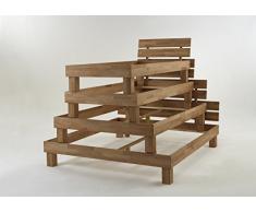 moebelstore24 - Letto Futon Judith, in faggio massiccio, oliato, 180 x 200 cm