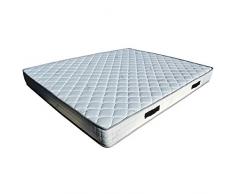 Materasso MEMORY FOAM ECOSOSTENIBILE - Interno con elavorazione ad onda 7 zone differenziate, OCEAN ALTO 19 CM, ECO FRIENDLY, tessuto RICICLATO certificato, matrimoniale 160x195