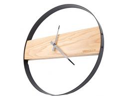 Orologio Parete Legno Digitale, Moderno Semplice Muto Circolare Decorazioni,DXNSPF Casa Camera Letto Orologio Da Parete