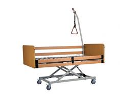 LETTO DA DEGENZA ELETTRICO A TRE SNODI CON BASE ELEVABILE