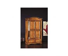 Estea Mobili - ARMADIO LEGNO 2 ANTE SCORREVOLE ARTE POVERA - 296 - come foto