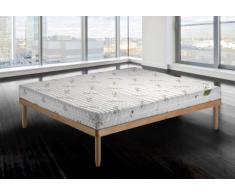 Materasso Lattice al 100% con 7 Zone a portanza differenziata sfoderabile e anatomico Matrimoniale 160x200 cm - Latex Sfod