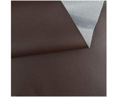 Tessuto di pelle Marrone Tessuto In Finta Pelle Similpelle 160cm Di Larghezza Tessuto In Pelle Di Vinile Tappezzeria Materiale Testurizzato Tessuto In Pelle Imbottito Comodino Sfondo Divano(m(Size:3M)
