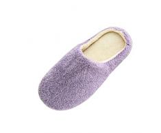 Zilosconcy Home Scarpe invernali Caldo Pavimento Indoors ŸAnti - Slip Plush Camera da letto Donne Slippers Soft Womens Slipper Set Ciabatte Ospiti